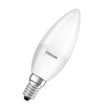 LEDVANCE LED Classic B Candle Bulb 5.7W E14, 2700K Warm White, Frosted