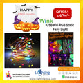 USB WiFi RGB Fairy String Light, 9 Metre Roll with App Control