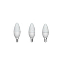 GE LED Candle Bulb 6W E14, Warm White, Clear, Dimmable, 240V, Decorative Candle