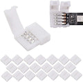 Wink 4-Side Shape Connector 10mm, 4-Pin RGB LED Strip Connector Accessory