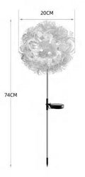 Wink Solar Fiber Optic Dandelion Light