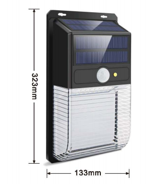 36-LED Solar Motion Sensor Light B72358