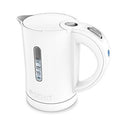 Chink White Storage Kettle, Compact Travel Electric Kettle with Storage