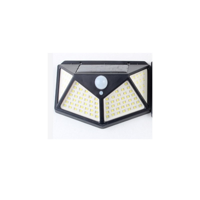 Vettam 100 LED Solar Motion Sensor Wall Light