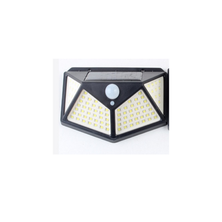 Vettam 100 LED Solar Motion Sensor Wall Light